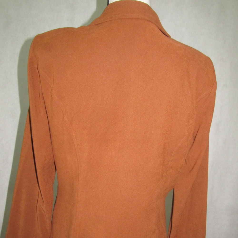 Prophecy Dress Petite Jacket Size 10P Brown Fancy - Picture 7 of 7